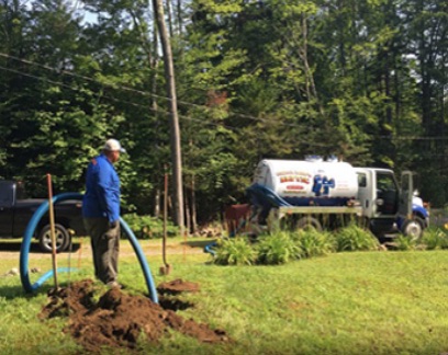 Uncle Bob's septic service summer septic pumping