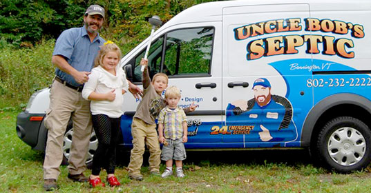 Uncle Bob's Septic Tank Maintenance, septic pumping-Bennington VT